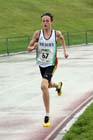 Hugo Milner (Derby AC) on his way to winning the under-15s 3000 metres at the Northern Under-17s and 15s Championships, Liverpool.